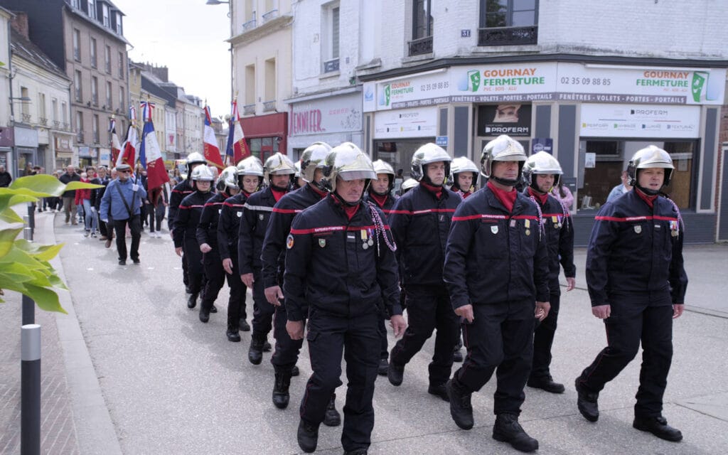 Commémoration du 8 mai, Gournay-en-Bray, Pays de Bray