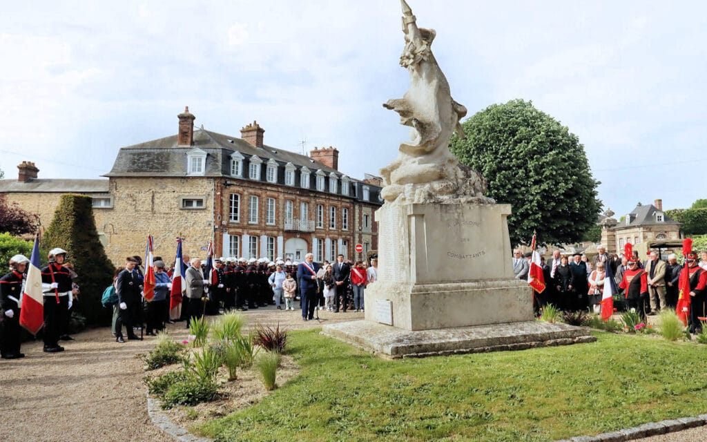Commémoration du 8 mai, Gournay-en-Bray, Pays de Bray