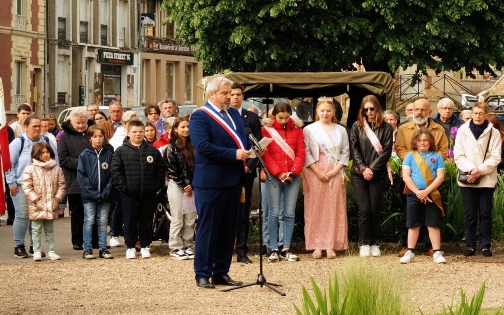 Commémoration du 8 mai, Gournay-en-Bray, Pays de Bray