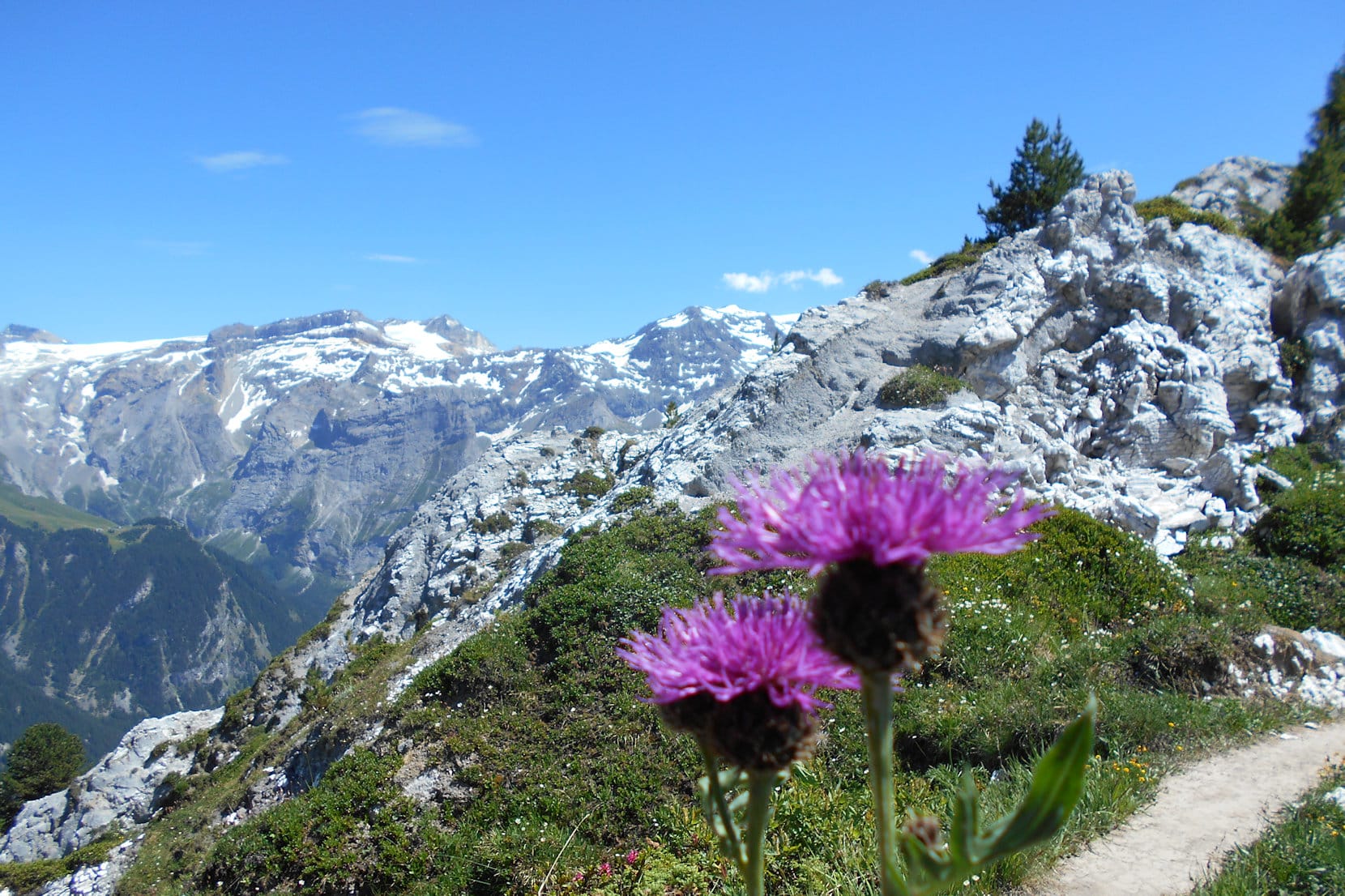 Une randonnée à Courchevel